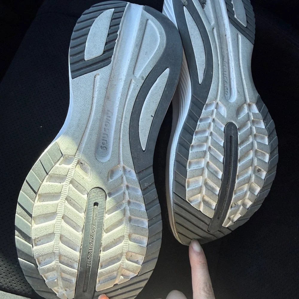 Saucony Black and Gold Athletic Shoes